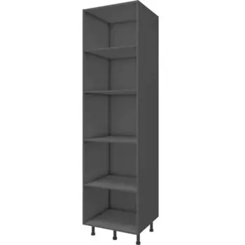 Шкаф-колонна для кухни 60x215x56 см ДСП цвет серый