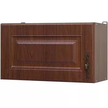 Шкаф над вытяжкой "Орех Аква" 60x35x29 см, ЛДСП, цвет коричневый