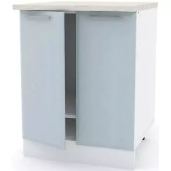 Шкаф напольный «Палома» 60x86х60 см, МДФ, цвет серо-зелёный