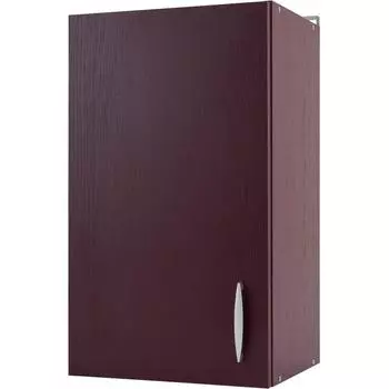 Шкаф навесной «Бургун» 40x67.6х29 см, ЛДСП, цвет бургун