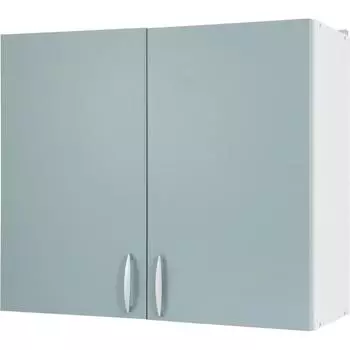 Шкаф навесной «Палома» 80x67.6х29 см, ЛДСП, цвет серо-зелёный