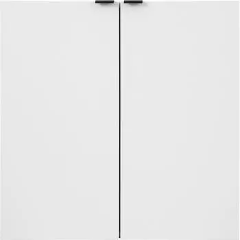 Шкаф подвесной «Авангард» 60 см цвет белый