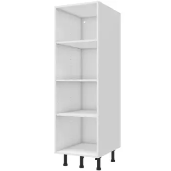 Шкаф-полуколонна для кухни 45x138x56 см Konsensa ЛДСП цвет белый