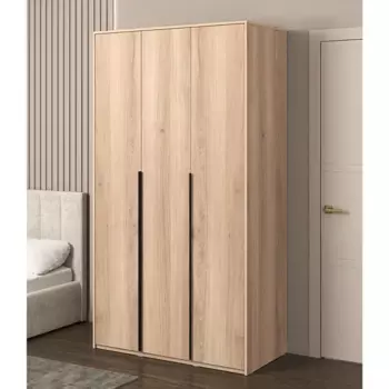 Шкаф распашной Бергамо с 3 дверями 120x220x60 см ЛДСП цвет дуб комано