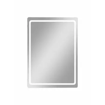 Шкаф зеркальный Easy Led подвесной с подсветкой 50x70 см цвет белый
