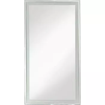 Шкаф зеркальный подвесной Montero White LED с подсветкой 35x65 см цвет белый