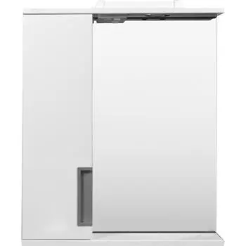 Шкаф зеркальный подвесной «Венто» 60x70 см цвет белый