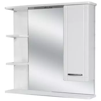 Шкаф зеркальный «Рома», 75 см