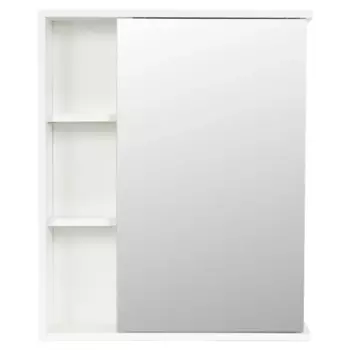 Шкаф зеркальный Т-60 подвесной 72x60 см цвет белый