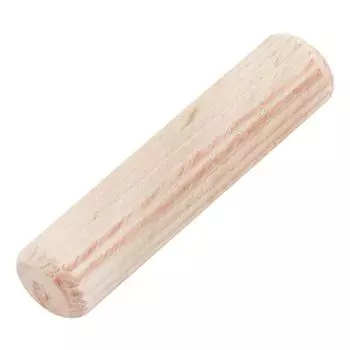 Шкант мебельный 12x50 мм, дерево, цвет бежевый, 20 шт.