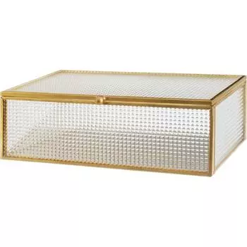 Шкатулка Atmosphera 20HX-013M стекло/металл