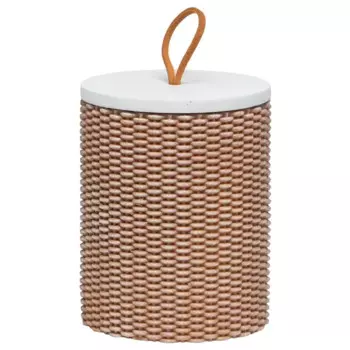 Шкатулка смола коричневый 10 см