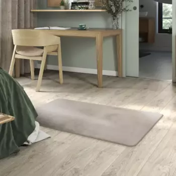 Шкура искусственная полиэстер Inspire Bianca 60x110 см цвет бежевый