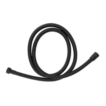 Шланг для душа Iddis Agua 1.5 м силиконовый цвет черный матовый