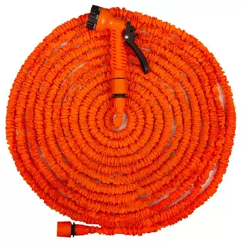 Шланг растягивающийся с пистолетом 12.5 мм 30 м. резина