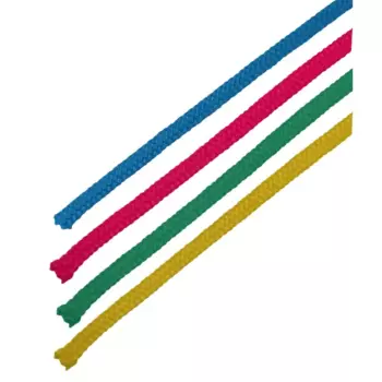 Шнур бытовой полипропилен 6 мм цвет мультиколор 10 м/уп.