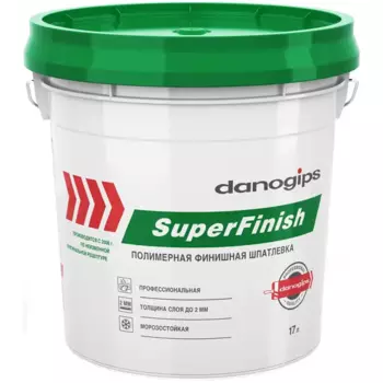 Шпаклевка полимерная финишная Danogips Superfinish 24 кг