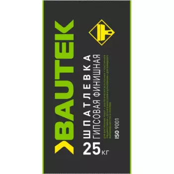 Шпаклевка гипсовая финишная Bautek 25 кг
