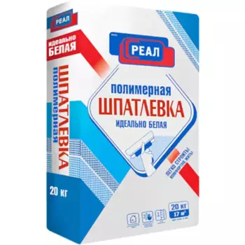 Шпаклевка полимерная финишная Реал 20 кг