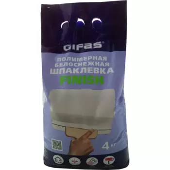 Шпаклевка полимерная Gifas Finish 4 кг