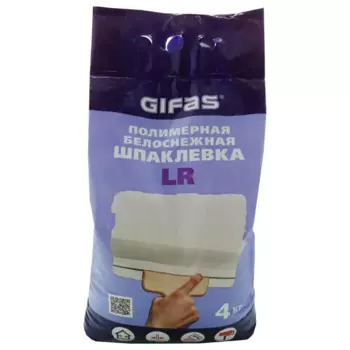 Шпаклевка полимерная Gifas LR 4 кг