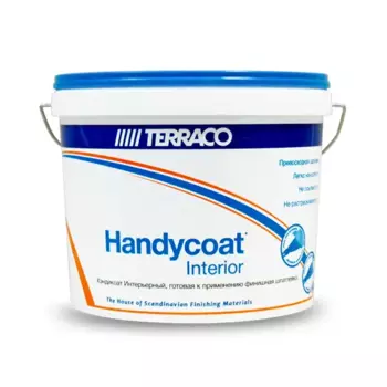 Шпаклёвка акриловая суперфинишная Terraco Handycoat interior 5 кг