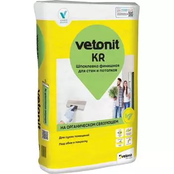 Шпаклёвка финишная Vetonit KR 20 кг