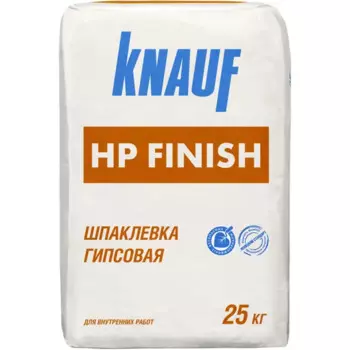 Шпаклёвка гипсовая финишная Knauf ХП Финиш 25 кг