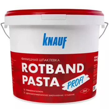 Шпаклёвка полимерная суперфинишная Knauf Ротбанд Паста 25 кг