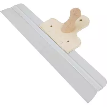 Шпатель фасадный Hardy 0820-695004 500 мм, нержавеющая сталь, деревянная ручка