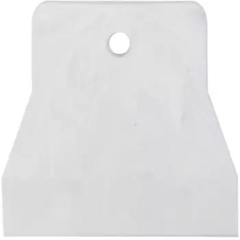 Шпатель резиновый белый 80 мм