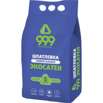 Шпатлевка гипсовая универсальная Экосатен 5 кг
