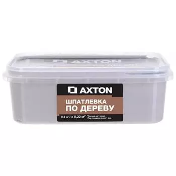 Шпатлёвка Axton для дерева 0.4 кг тач