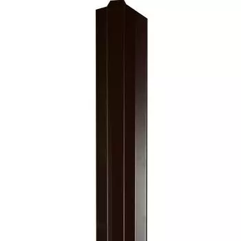 Штакетник СТ-М 100мм 2 м двусторонний коричневый