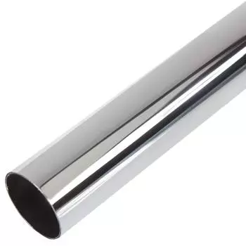 Штанга гладкая 200 см цвет хром