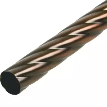 Штанга витая Inspire 240 см металл цвет медь