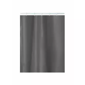 Штора для ванной Delphinium Эва 180x200 см PEVA цвет серый