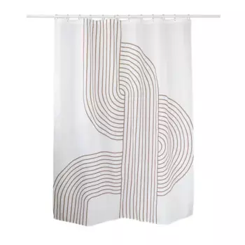 Штора для ванной Iddis Bali LM04P18i11 200x180 см полиэстер цвет бежевый