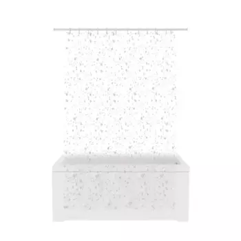 Штора для ванной Lemer Cabras 180x180 см PEVA цвет белый