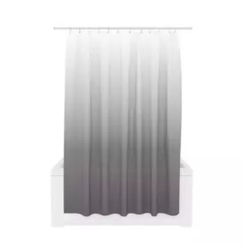 Штора для ванной Lemer Tramatza 180x180 см PEVA цвет белый/серый