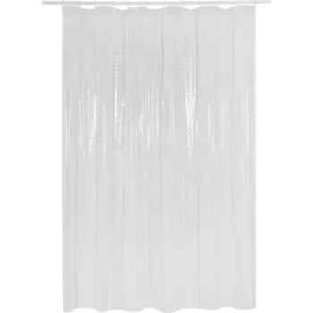 Штора для ванной Metro 182x182 см ПВХ цвет прозрачный