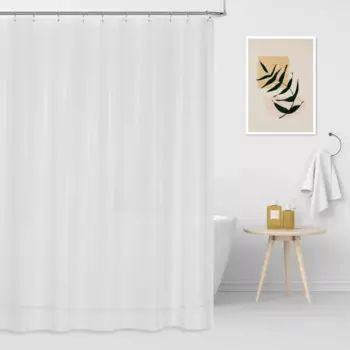 Штора для ванной Vidage Porto 180x180 см PEVA цвет белый