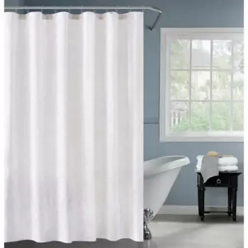 Штора для ванной Swensa Istra 180x180 см полиэстер цвет белый