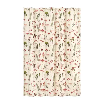 Штора для ванной Verran Moss 630-12 180x200 см цвет бежевый коричневый белый