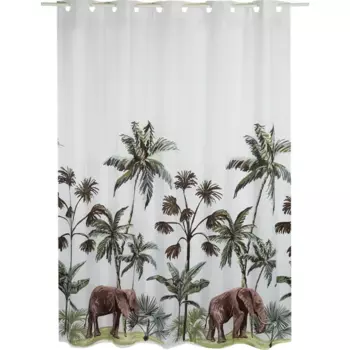 Штора для ванной Vidage Джанго 180x200 см полиэстер цвет белый