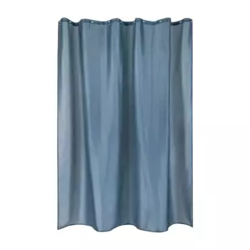 Штора для ванной Wess Terra 180x180 см полиэстер цвет голубой
