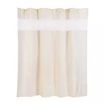 Штора для ванны Namkesh 200х200 полиэстер, бежевый