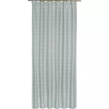 Штора на ленте «Azzerra», 140х260 см, абстракция, цвет голубой