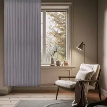 Штора на ленте димаут Принт 200x280 см цвет серый