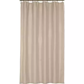 Штора на ленте для кухни "Жак Бамб" 135x180 см цвет бежевый